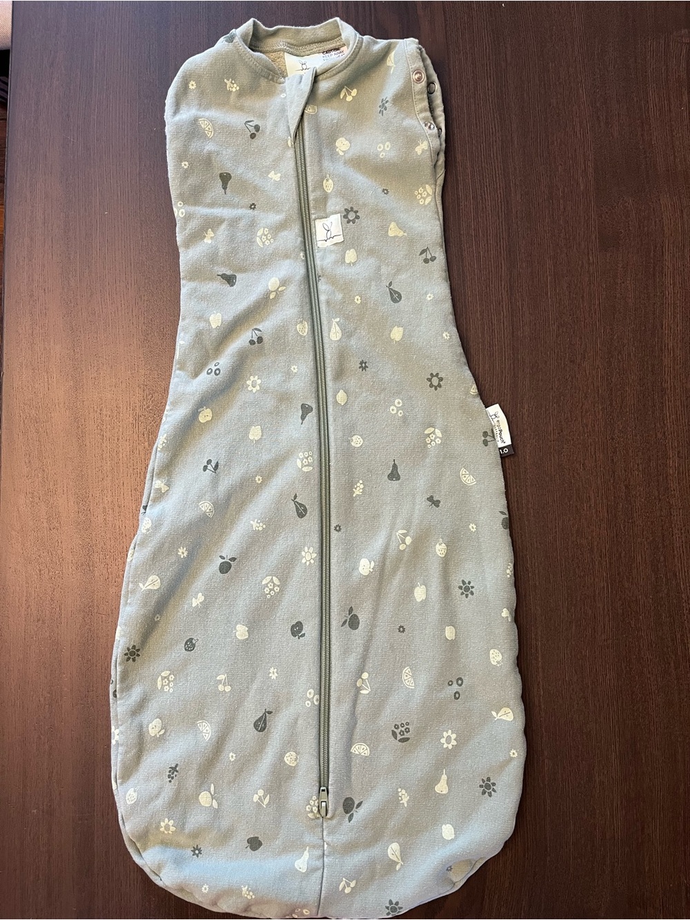 Ergopouch Cocoon Swaddle Sack 1.0 TOG 3-6 months size 00 - green